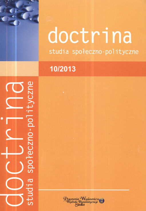 Doctrina : studia społeczno-polityczne