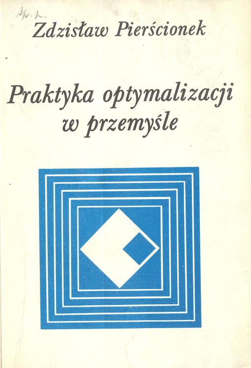 Praktyka optymalizacji w przemysle
