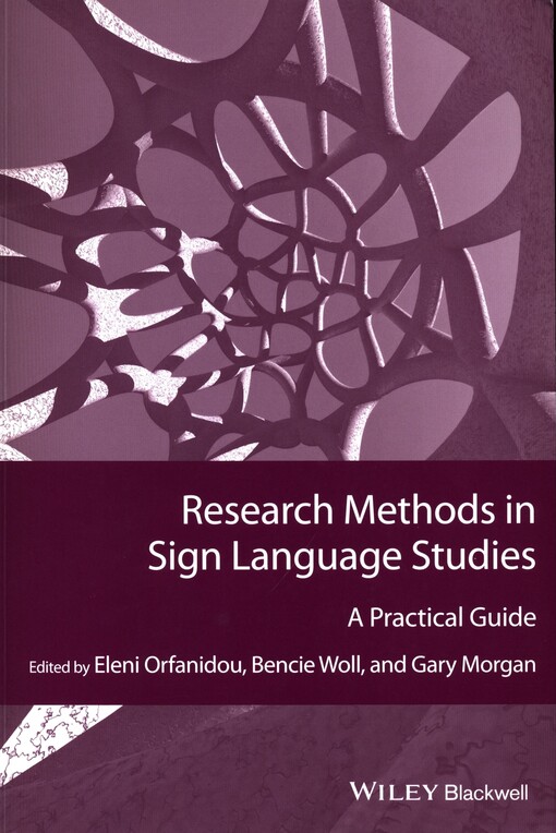 Research methods in sign language studies