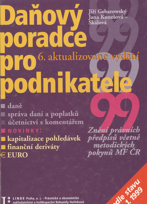 Daňový poradce pro podnikatele '97. Svazek 2.