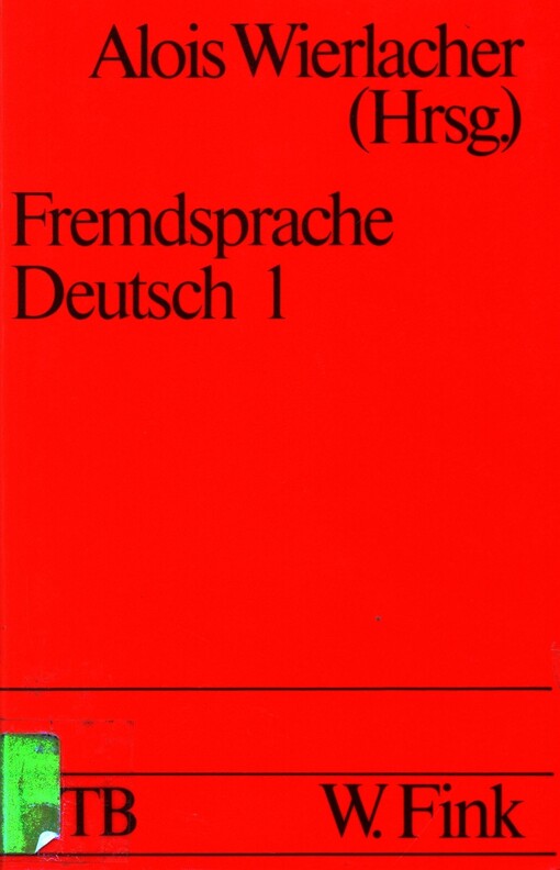 Fremdsprache Deutsch