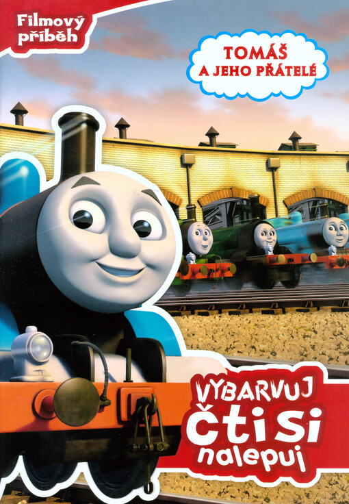 Tomáš a jeho přátelé - Vybarvuj a čti si, nalepuj