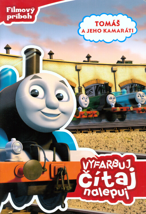 Tomáš a jeho kamaráti : vyfarbuj, čítaj, nalepuj