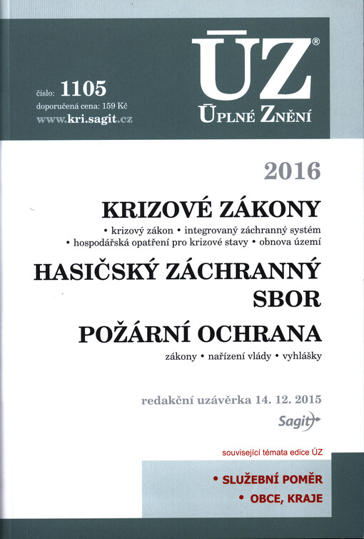 ÚZ č. 1105 Krizový zákon