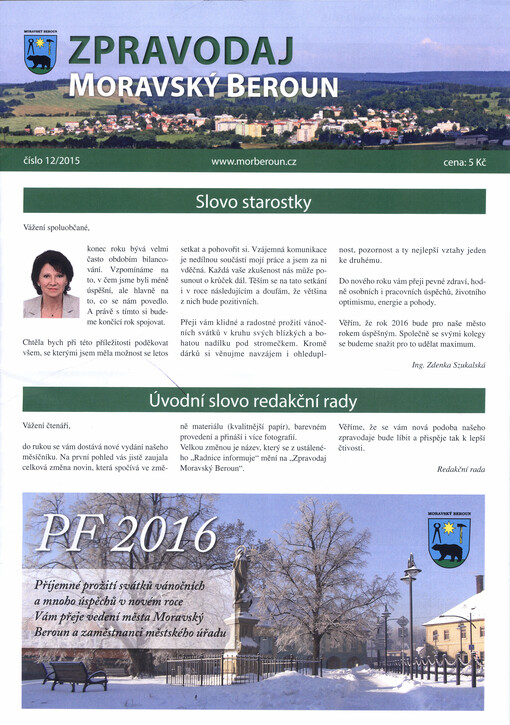 Zpravodaj Moravský Beroun