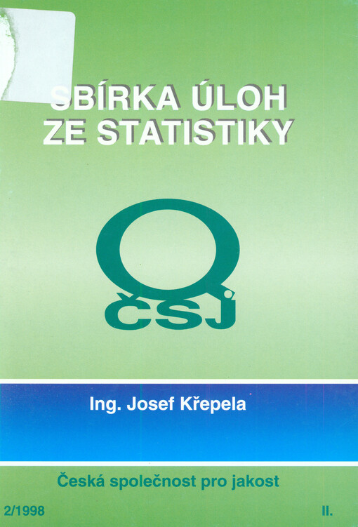 Sbírka úloh ze statistiky