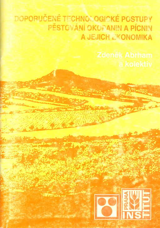 Doporučené technologické postupy pěstování okopanin a pícnin a jejich ekonomika