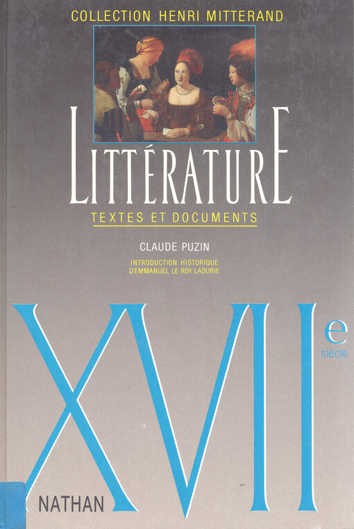 Littérature XVIIe siècle : textes et documents