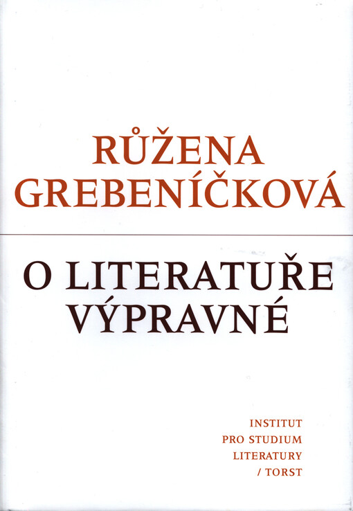 O literatuře výpravné