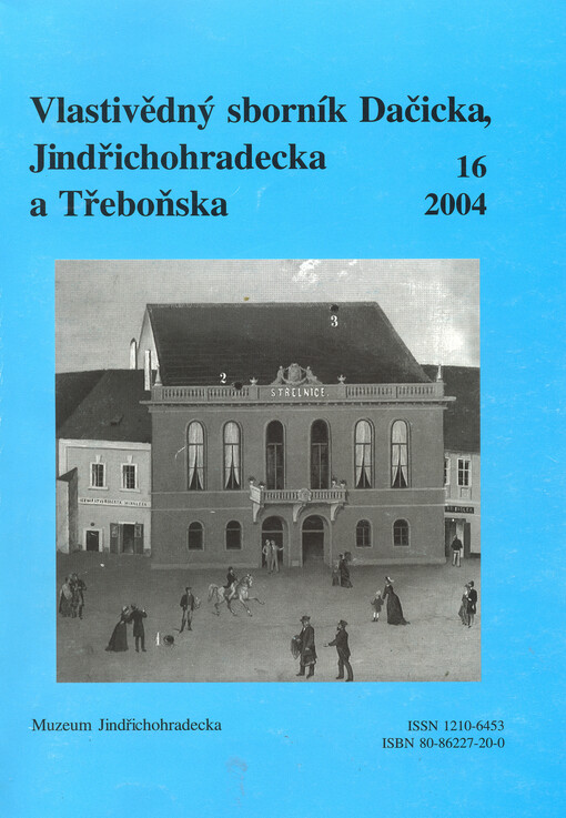 Vlastivědný sborník Dačicka, Jindřichohradecka a Třeboňska