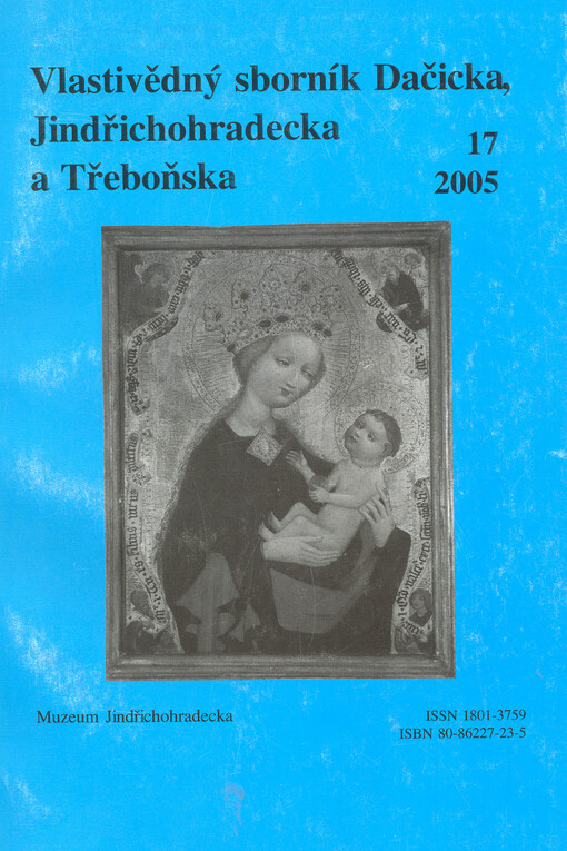 Vlastivědný sborník Dačicka, Jindřichohradecka a Třeboňska