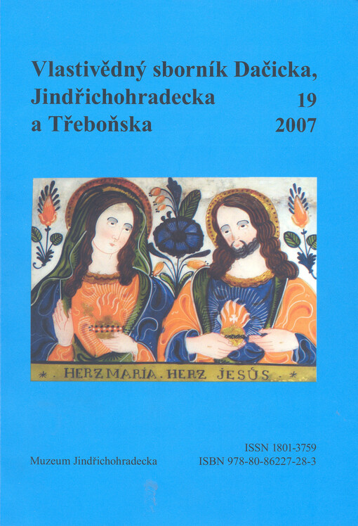 Vlastivědný sborník Dačicka, Jindřichohradecka a Třeboňska