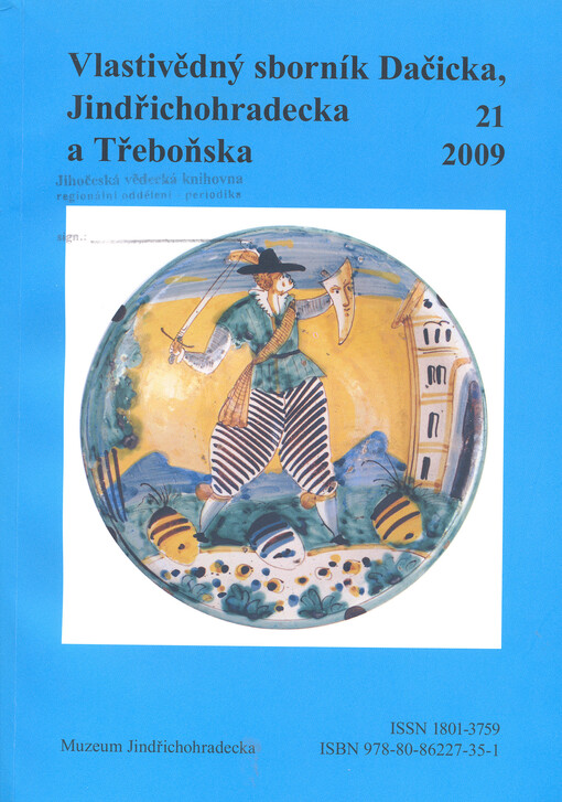 Vlastivědný sborník Dačicka, Jindřichohradecka a Třeboňska