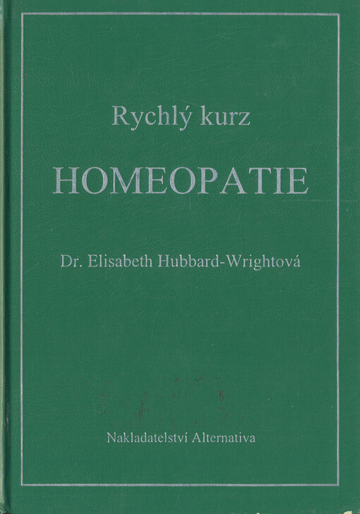 Rychlý kurs homeopatie, 2. vyd.