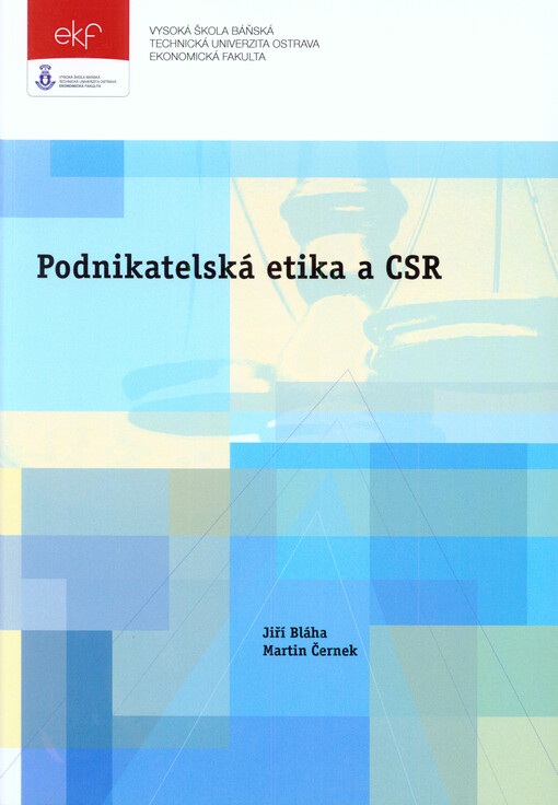 Podnikatelská etika a CSR