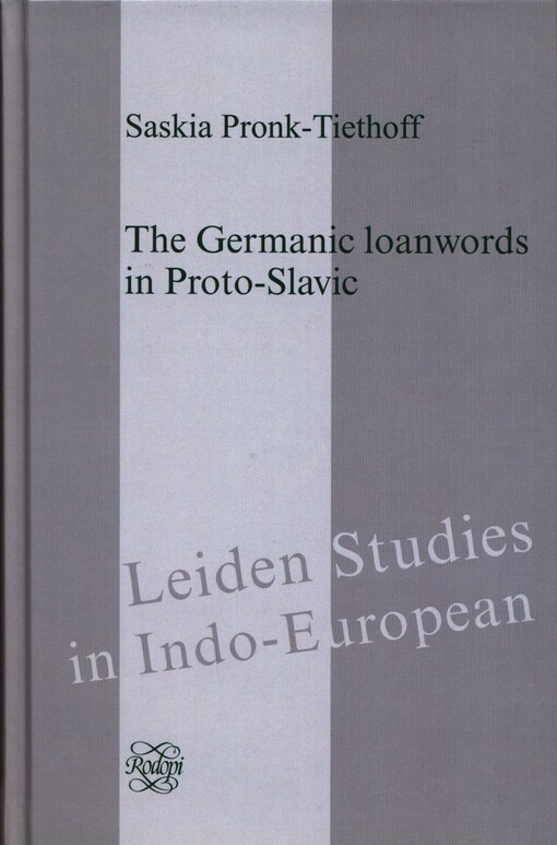 The Germanic loanwords in Proto-Slavic