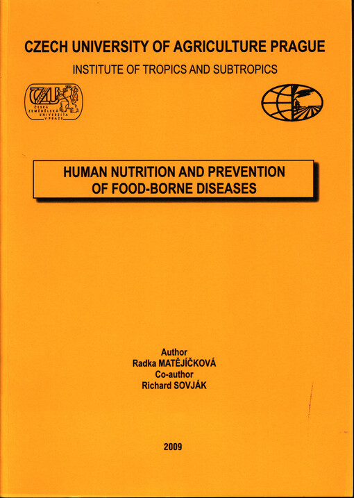 Human nutrition and prevention of food-borne diseases