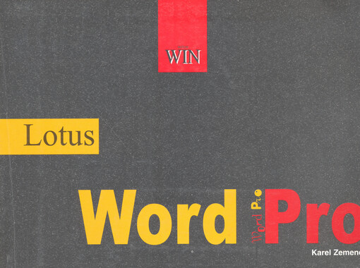 Lotus Word Pro :[uživatelská příručka]