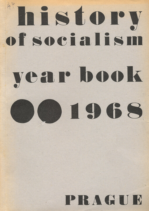 History of socialism : year book 1968