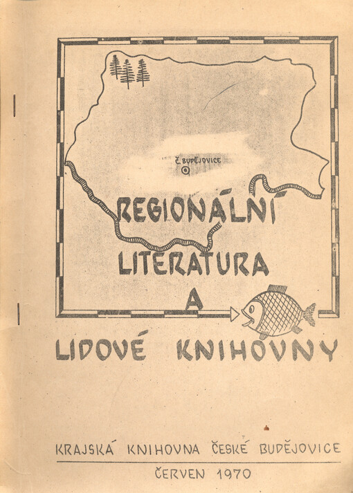 Regionální literatura a lidové knihovny :Metodický materiál