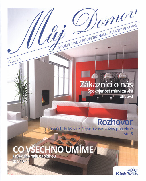 Můj domov : spolehlivé a profesionální služby pro vás