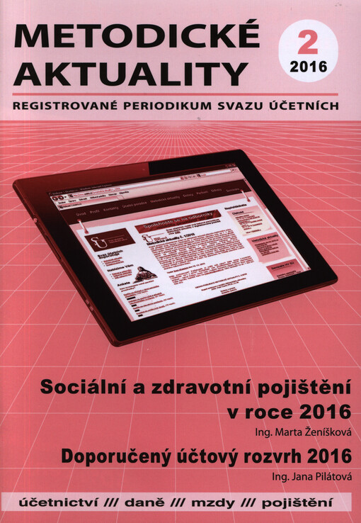 Sociální a zdravotní pojištění v roce 2016