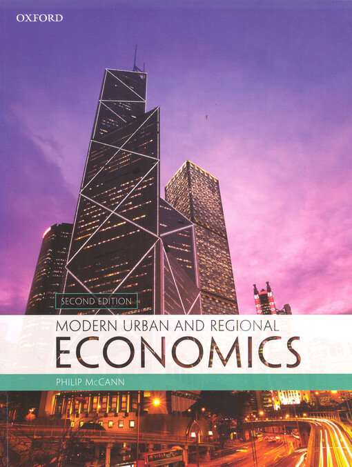 Modern urban and regional economics