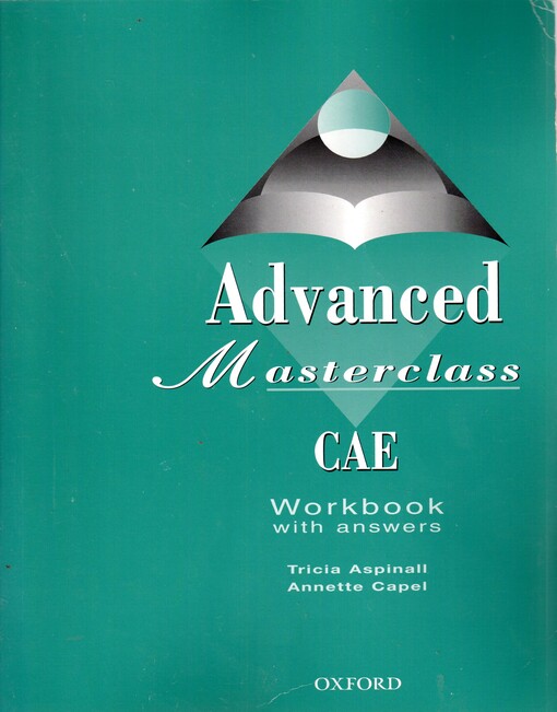 Advanced masterclass CAE. Workbook with answers