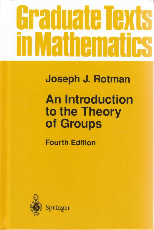 An introduction to the theory of groups