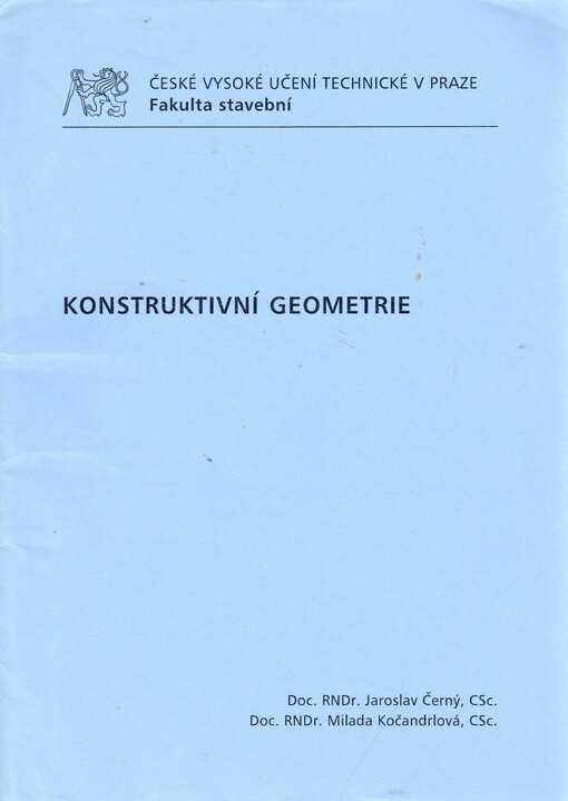 Konstruktivní geometrie