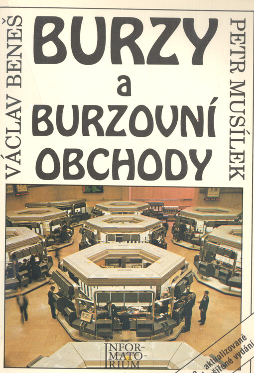 Burzy a burzovní obchody, Vyd. 2., aktualiz. a rozš.