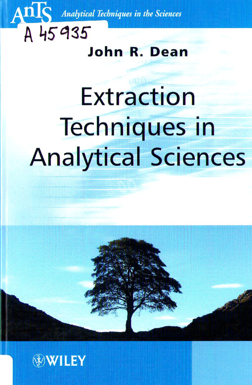 Extraction techniques in analytical sciences