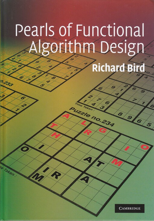 Pearls of Functional Algorithm Design