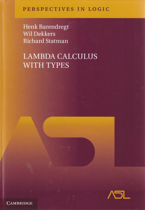 Lambda Calculus with Types