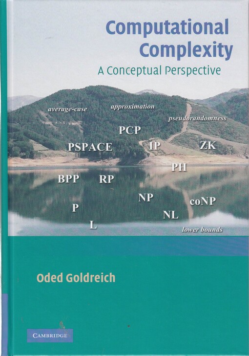 Computational complexity : a conceptual perspective