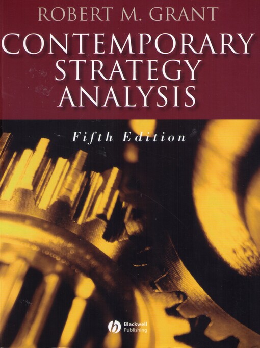 Contemporary strategy analysis