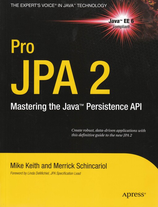 Pro JPA 2: Mastering the Java(TM) Persistence API (Expert's Voice in Java Technology)