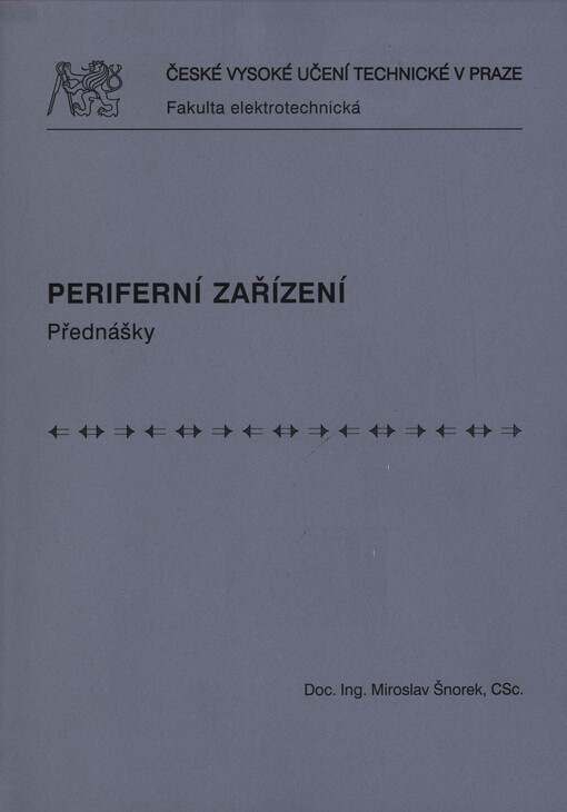 Periferní zařízení: přednášky