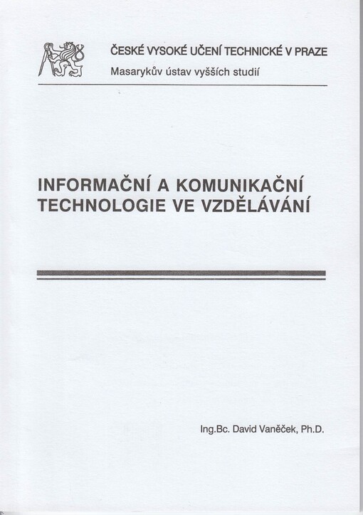Informační a komunikační technologie ve vzdělávání