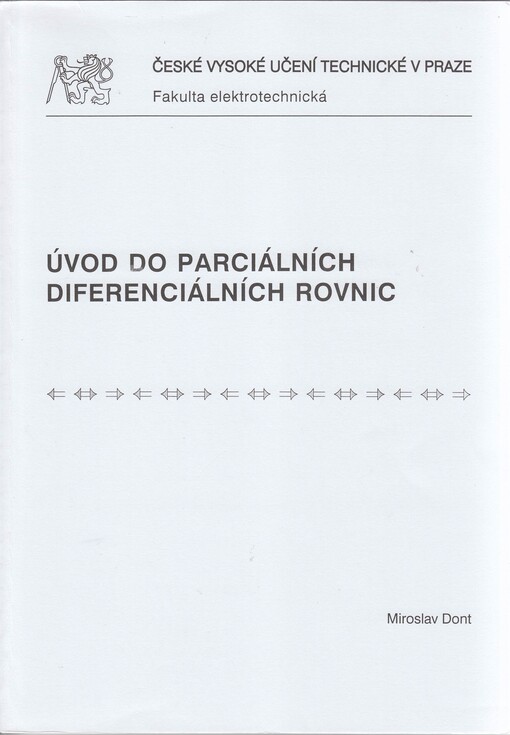 Úvod do parciálních diferenciálních rovnic