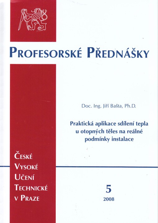 Praktická aplikace sdílení tepla u otopných těles na reálné podmínky instalace = Practical application of radiators heat transfer on the real conditions of installation