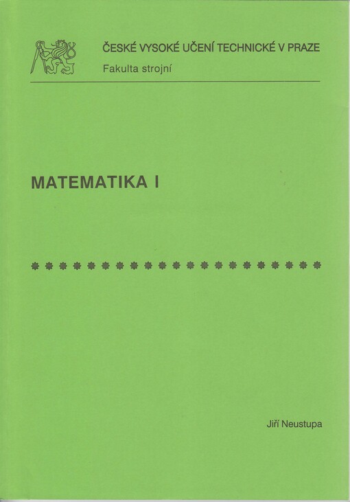 Matematika I