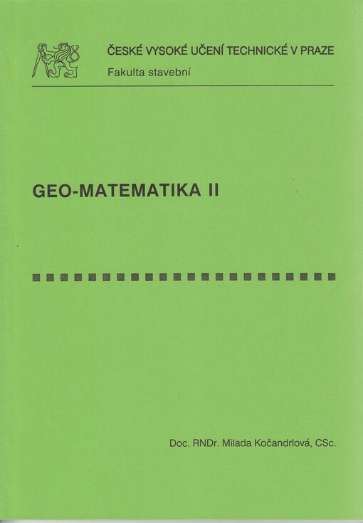 Geo-matematika II