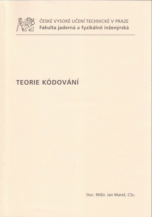 Teorie kódování