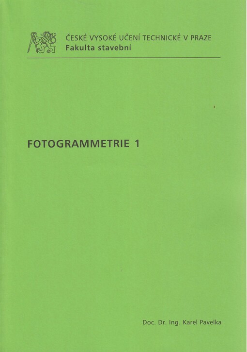 Fotogrammetrie 1