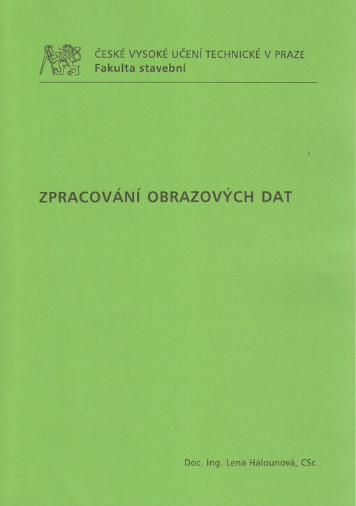 Zpracování obrazových dat