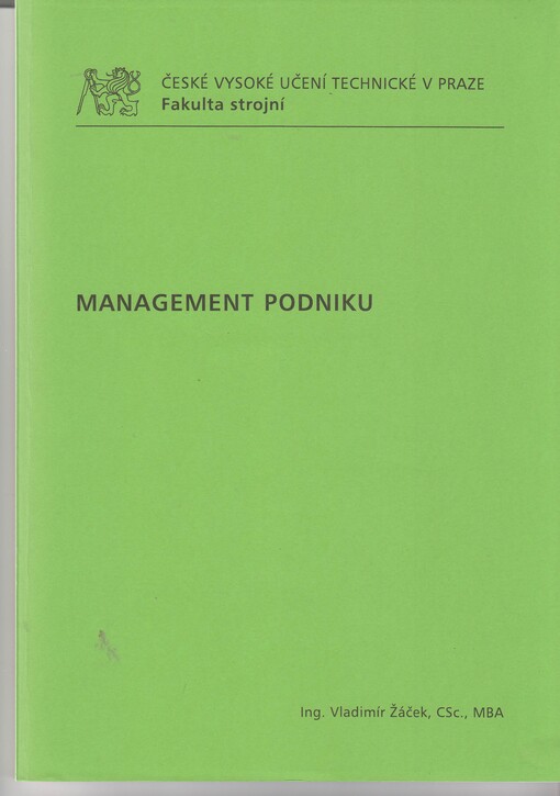 Management podniku