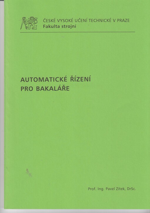 Automatické řízení pro bakaláře