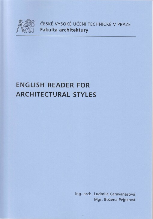 English reader for architectural styles