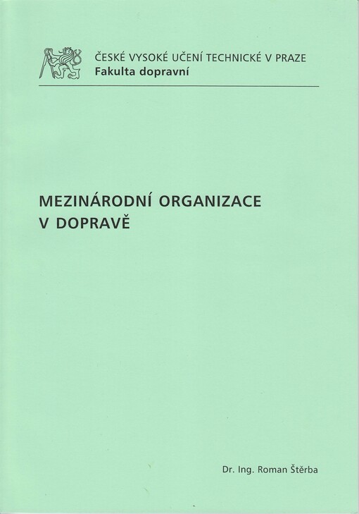 Mezinárodní organizace v dopravě